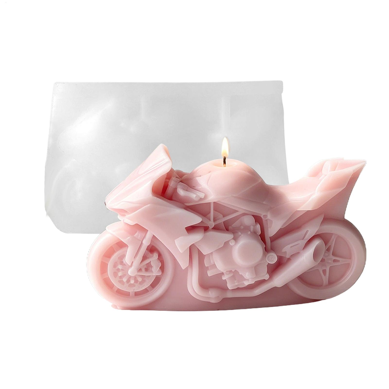 Candle Making Reno - 3D Motorcycle Silicone Non Stick Candle