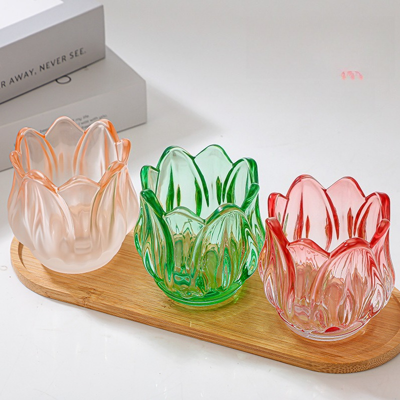Glass Tulip Candle Cup, Atmosp - Candle Making Glass recensie en prijs