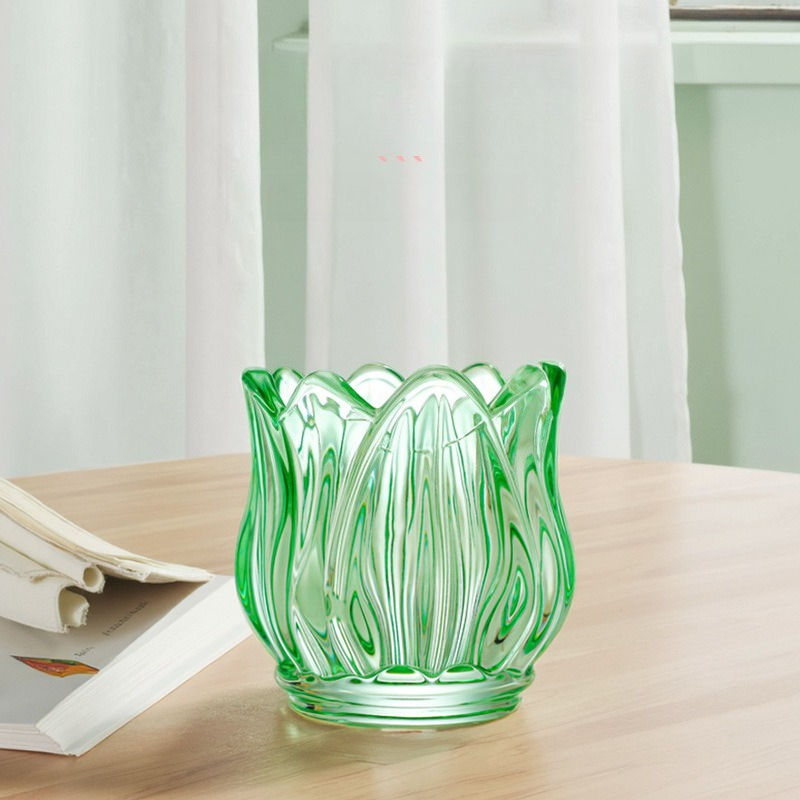Glass Tulip Candle Cup, Atmosp - Candle Making Glass recensie en prijs