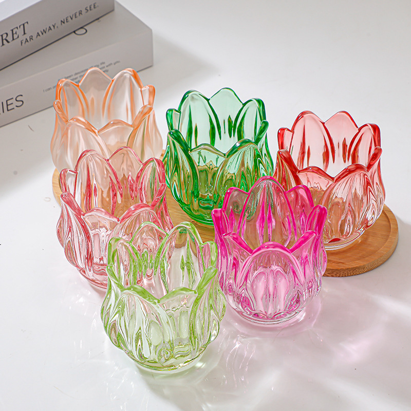 Glass Tulip Candle Cup, Atmosp - Candle Making Glass recensie en prijs