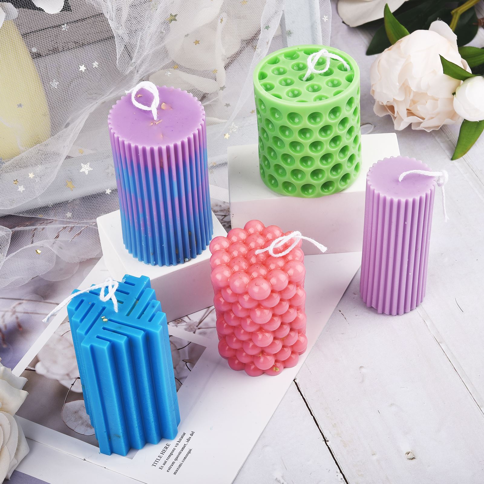 16 Colors 2g/Bag DIY Candle Wa - Soy Wax Pillar Blend recensie en prijs