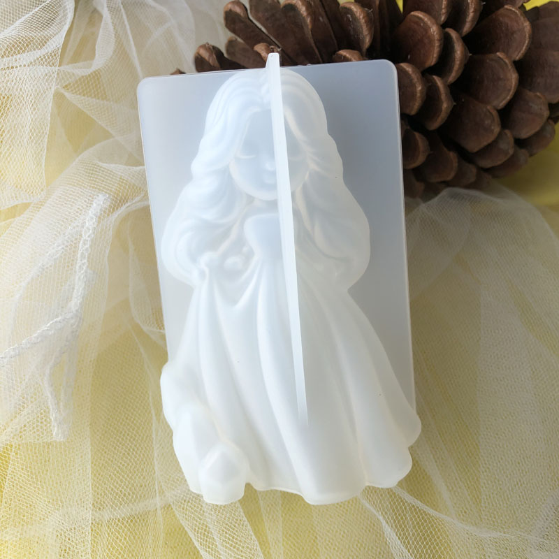 3D Cute Princess Silicone Cand - Candle Making Ideas recensie en prijs