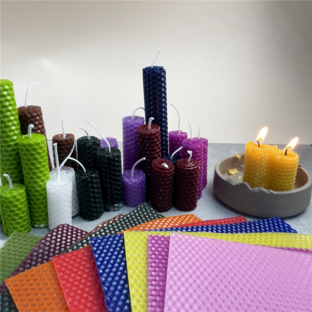 13pcs 20*20cm Color Beeswax Sh - Candle Making Reno recensie en prijs