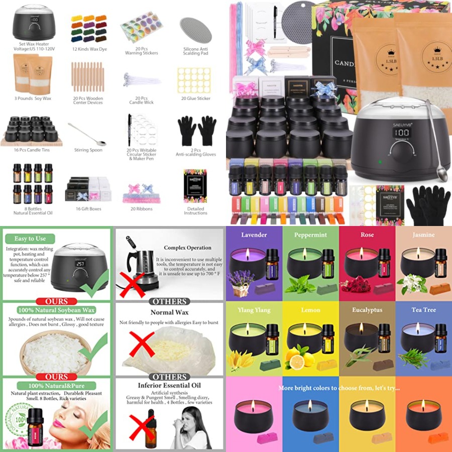 Candle Making Kit for Adults w - Candle Making Kit For Adults recensie en prijs