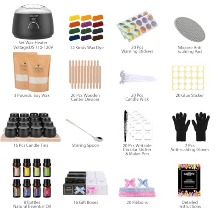 Candle Making Kit for Adults w - Candle Making Kit For Adults recensie en prijs
