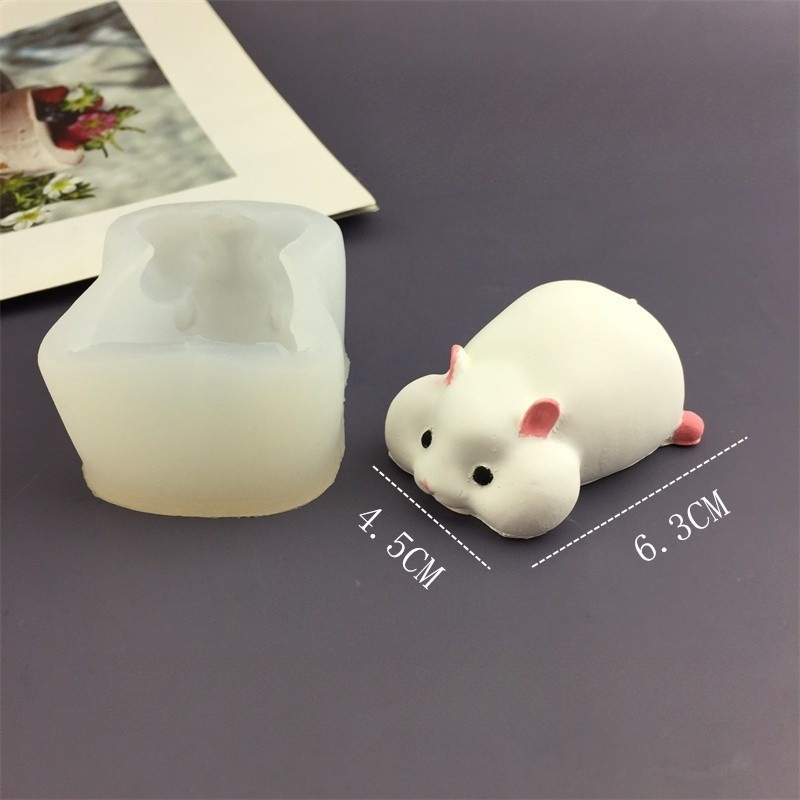 DIY Cute Hamster Mold Chocolat - Candle Making Ideas recensie en prijs