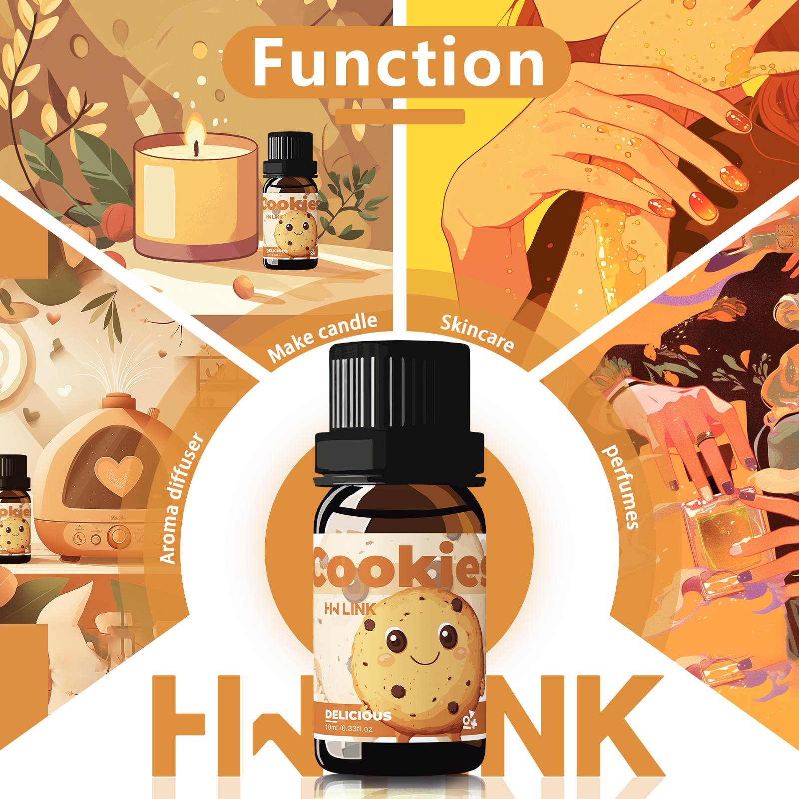 10ml Cookies Essential Oils Pe - Candle Making Ingredients recensie en prijs