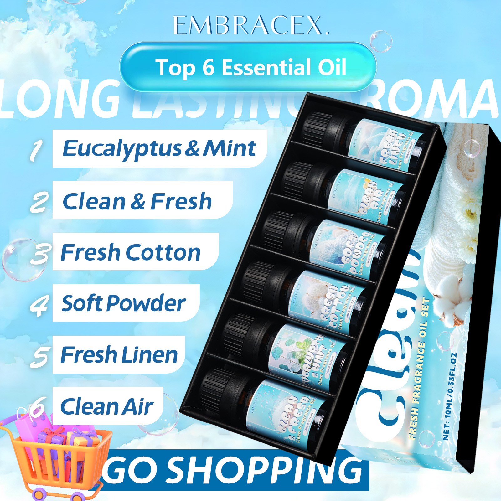 10ml Clean Air Essential Oil L - Candle Making Ingredients recensie en prijs