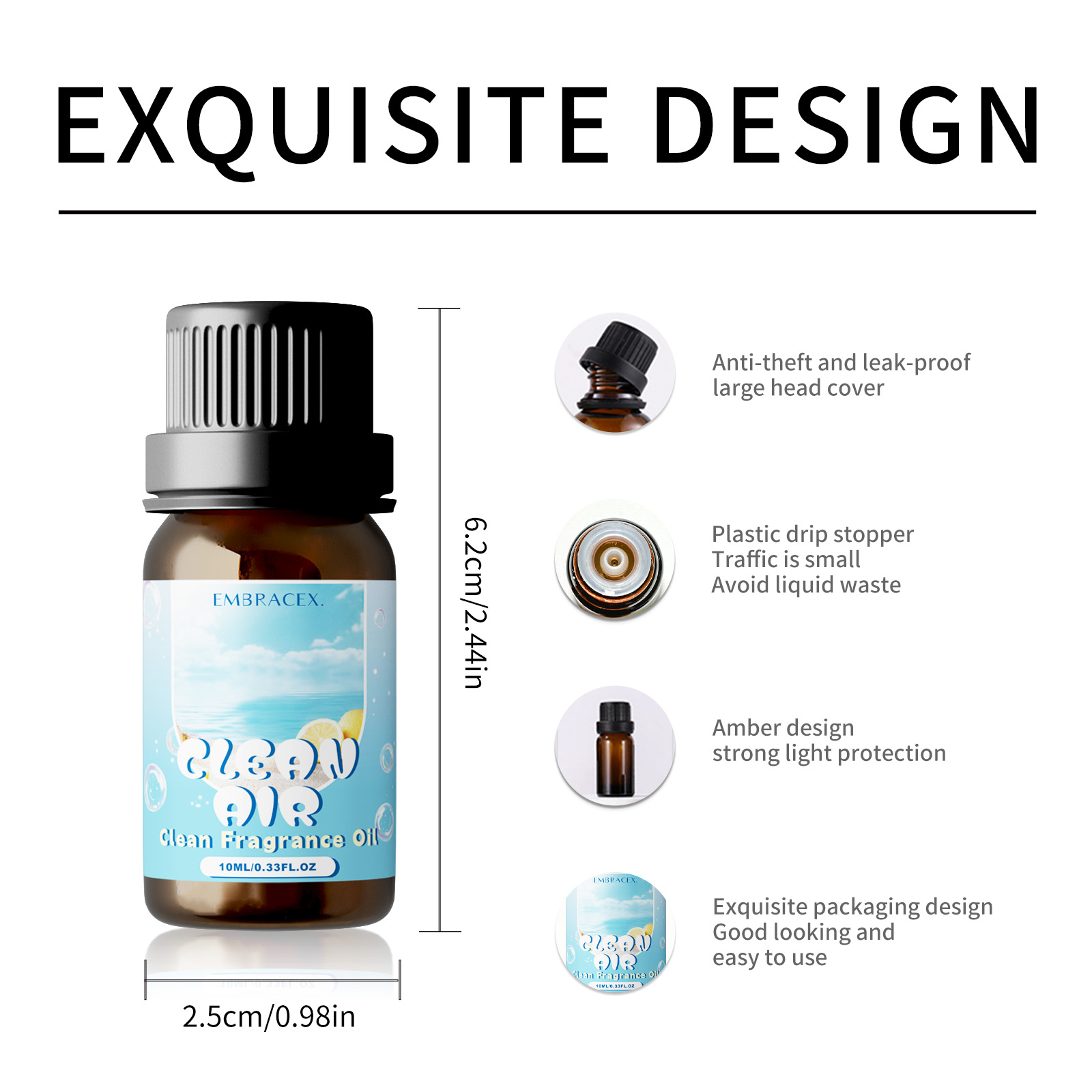 10ml Clean Air Essential Oil L - Candle Making Ingredients recensie en prijs