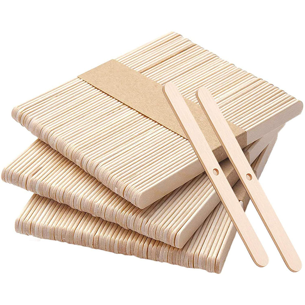 50pcs Wooden Wax Core Holder S - Soy Wax Pillar Blend recensie en prijs