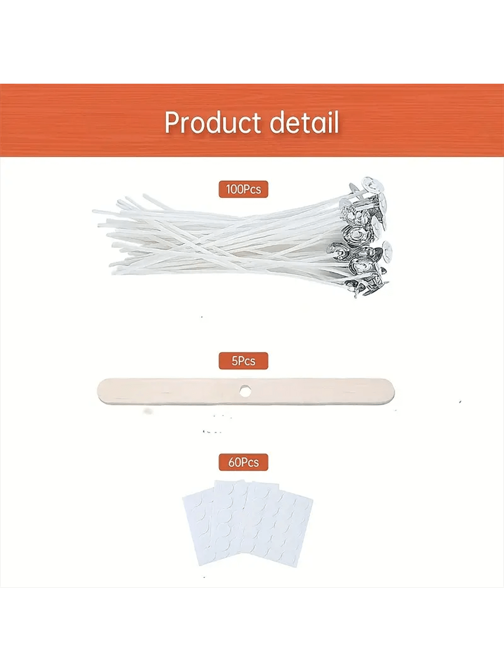 100Pcs Cotton Candle Wick 15cm - Candle Making Kit For Adults recensie en prijs