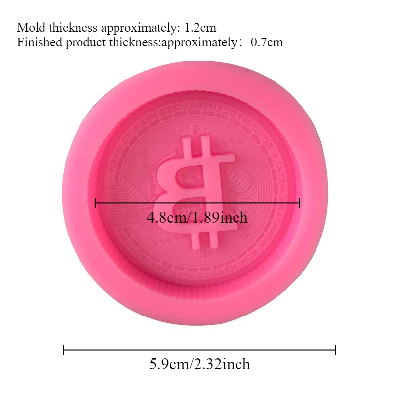 1/3pcs Currency Logo Soap Sili - Candle Making Ideas recensie en prijs