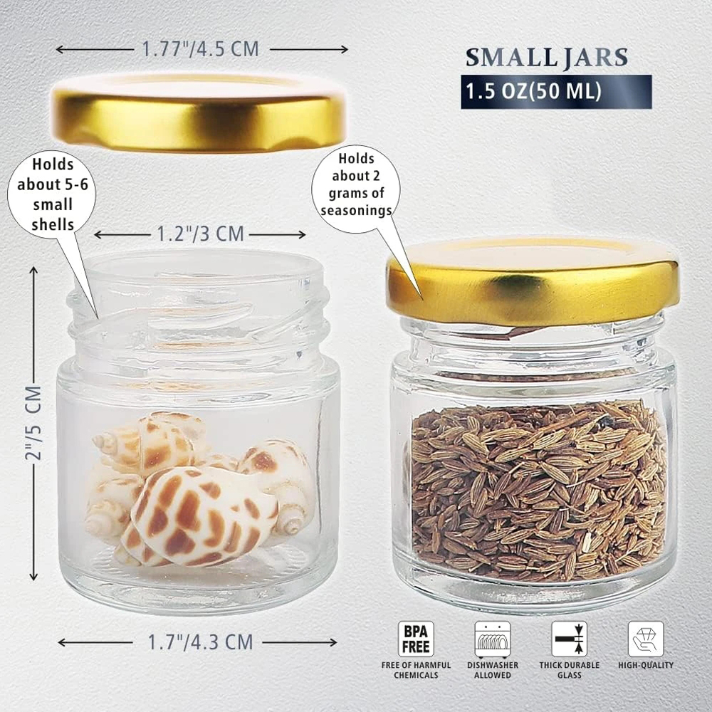 Small Glass Jars with Lids, 1. - Candle Making Glass recensie en prijs