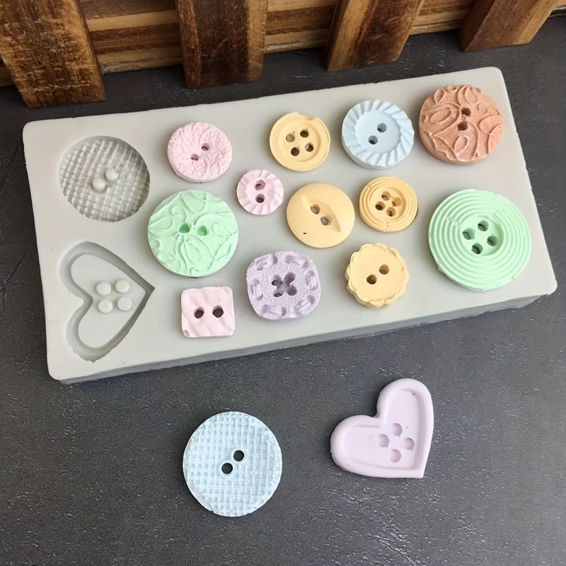 Buttons Shape Silicone Mold Si - Candle Making Ideas recensie en prijs