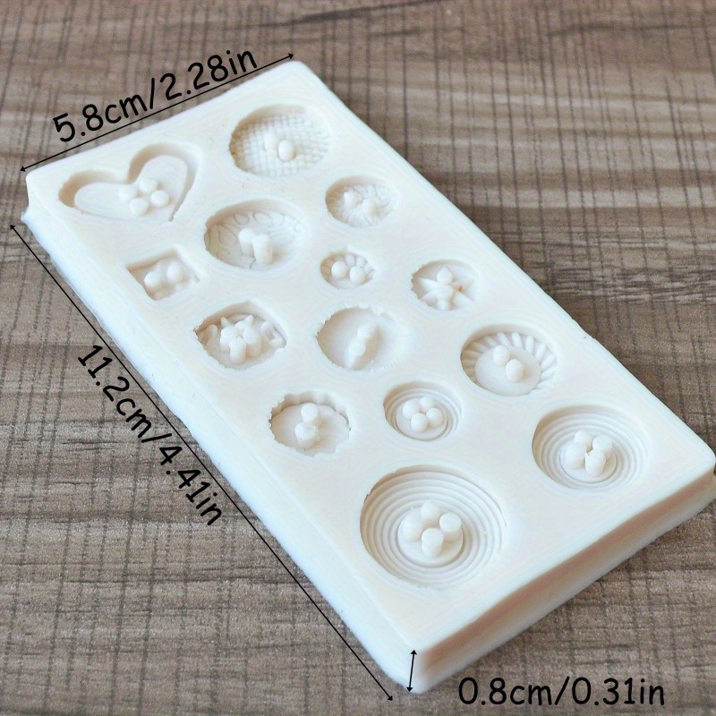 Buttons Shape Silicone Mold Si - Candle Making Ideas recensie en prijs