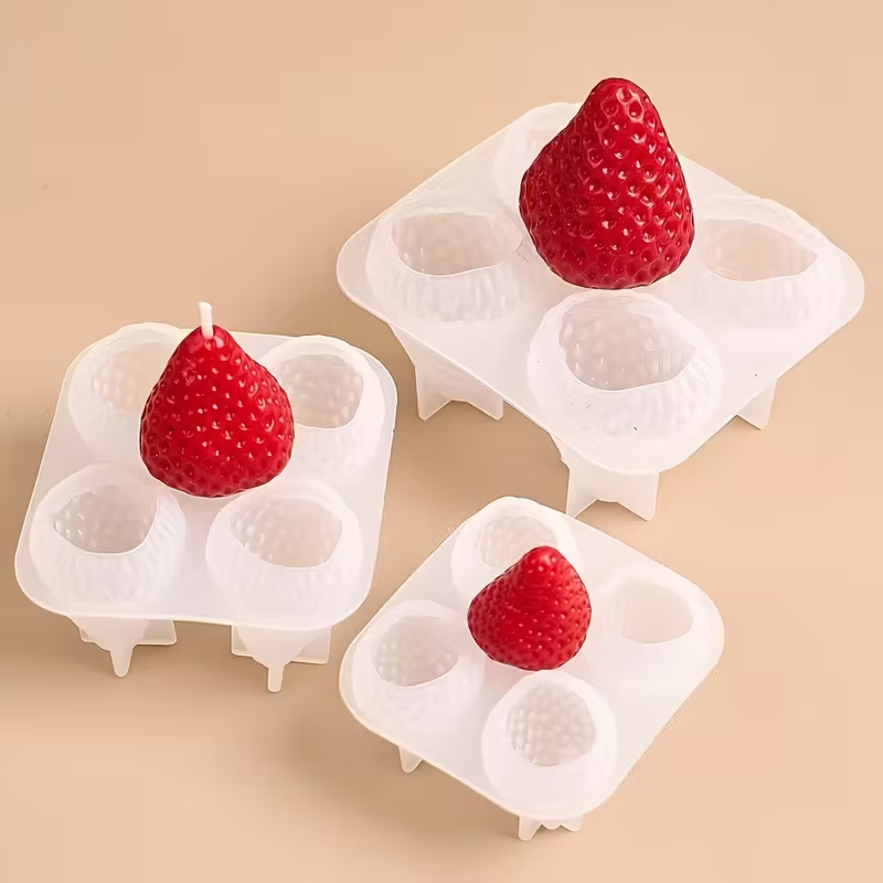 Strawberry Silicone Candle Mol - Candle Making Ideas recensie en prijs