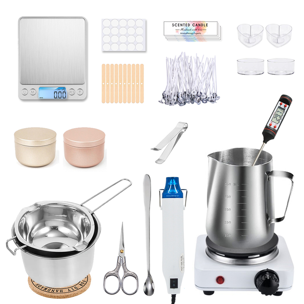 DIY Candle Craft Tools Kit wit - Candle Making Reno recensie en prijs