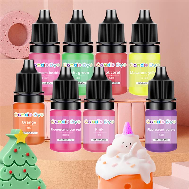 5ml/Bottle Candle Dye Pigments - Soy Wax Pillar Blend recensie en prijs