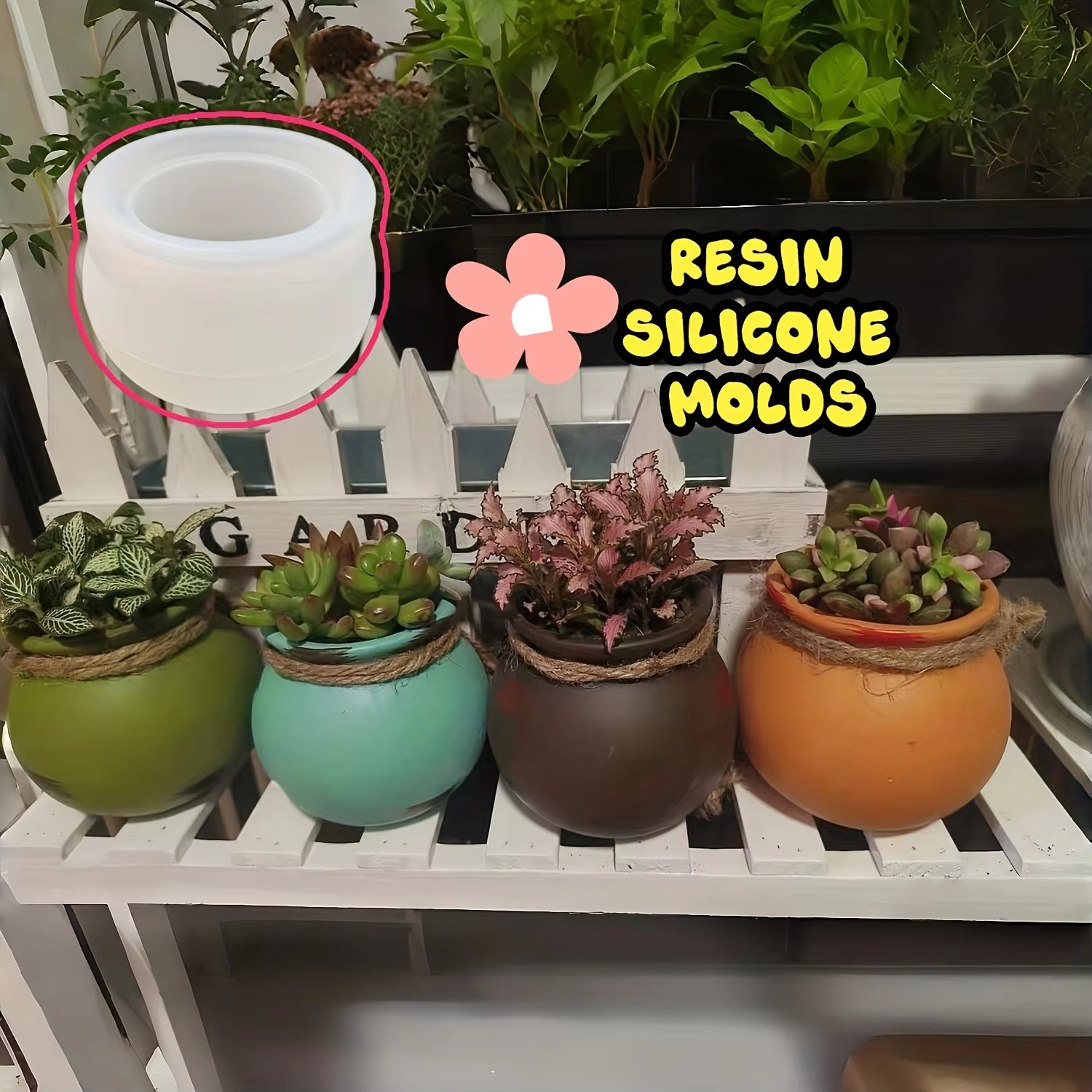 Silicone Flower Pot Molds, Res - Candle Making Ideas recensie en prijs