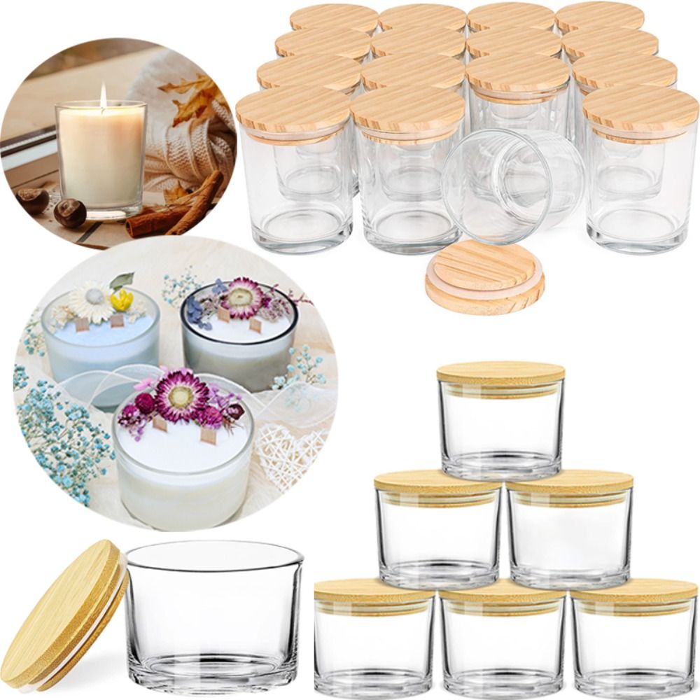 Clear Glass Candle Jars Small  - Candle Making Glass recensie en prijs