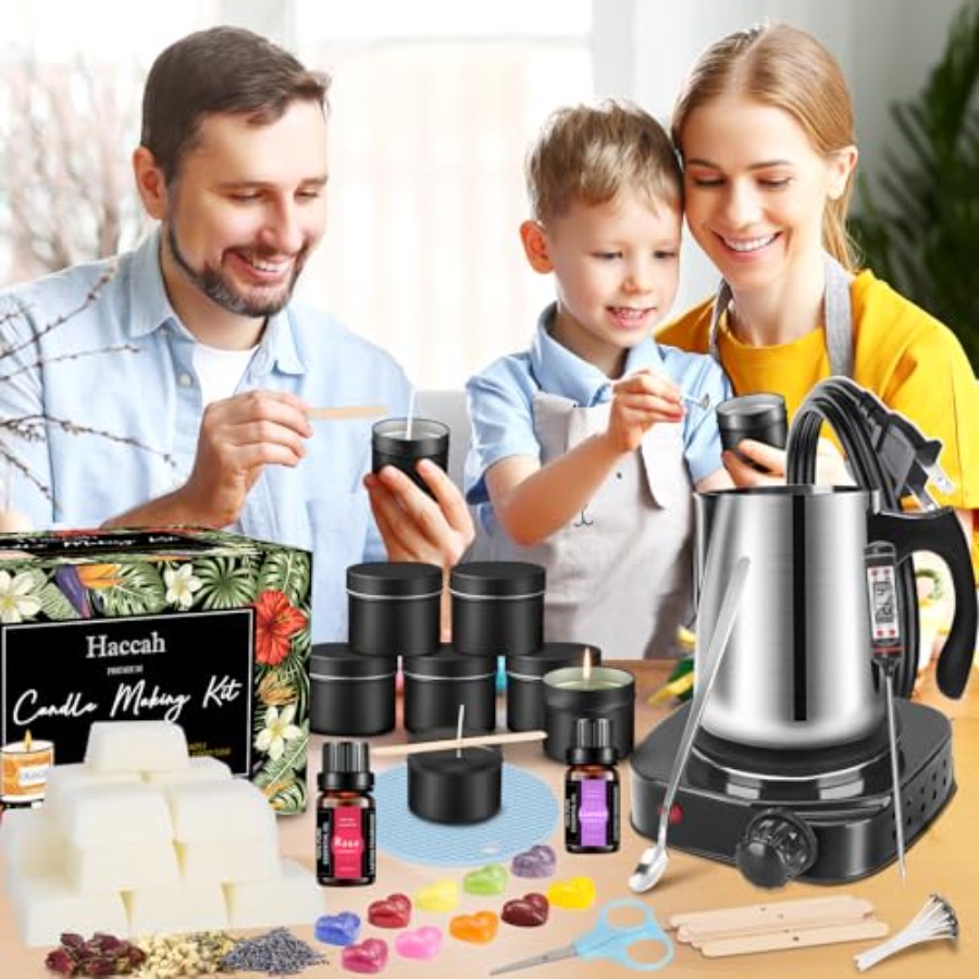 Complete Candle Making Kit Wit - Candle Making Kit For Adults recensie en prijs