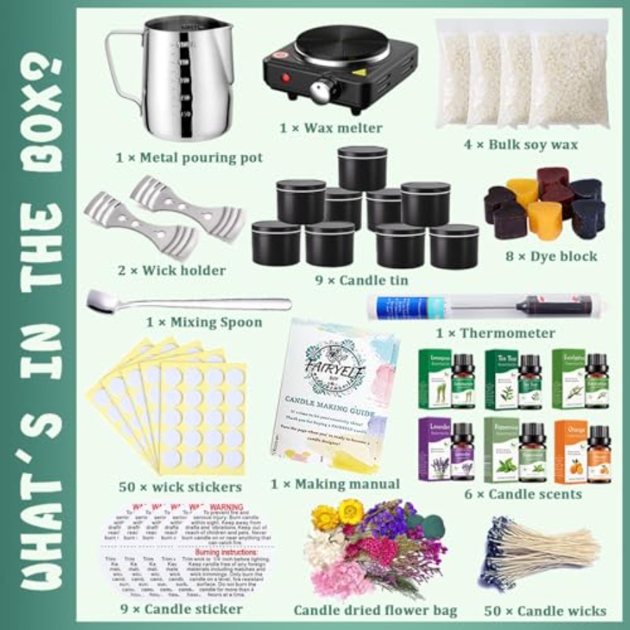 Candle Making Kit for Adults w - Candle Making Kit For Adults recensie en prijs