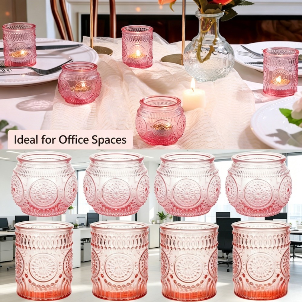Vintage Embossed Glass Tealigh - Candle Making Glass recensie en prijs