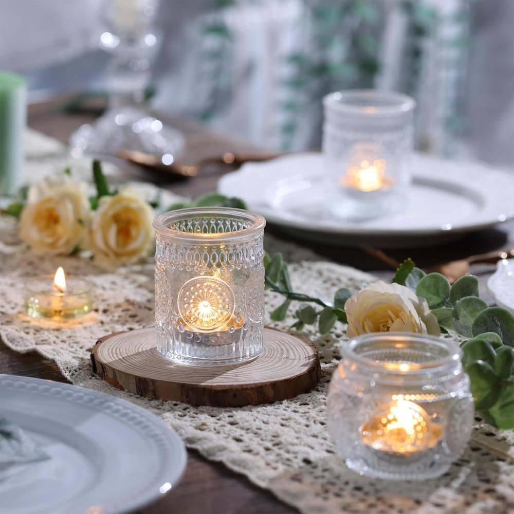 Vintage Embossed Glass Tealigh - Candle Making Glass recensie en prijs