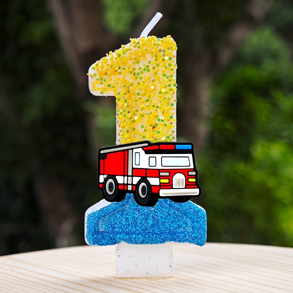 Fire Engine Candle Cute Cartoo - Candle Making Uk recensie en prijs