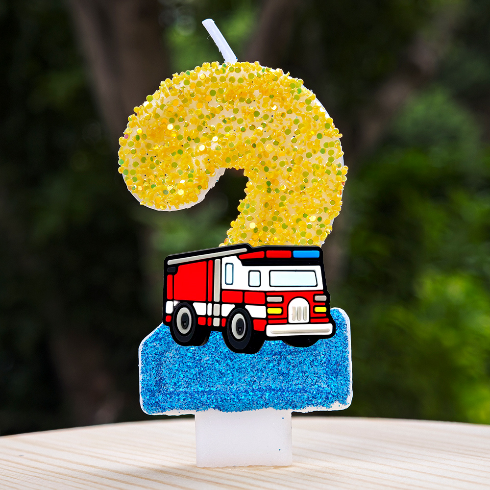 Fire Engine Candle Cute Cartoo - Candle Making Uk recensie en prijs