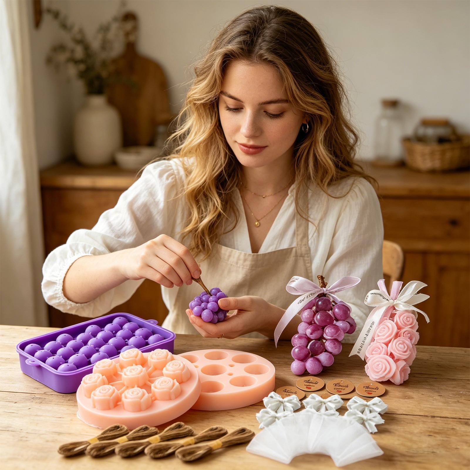 DIY Soap Making Kit DIY Grape  - Candle Making Kit For Adults recensie en prijs