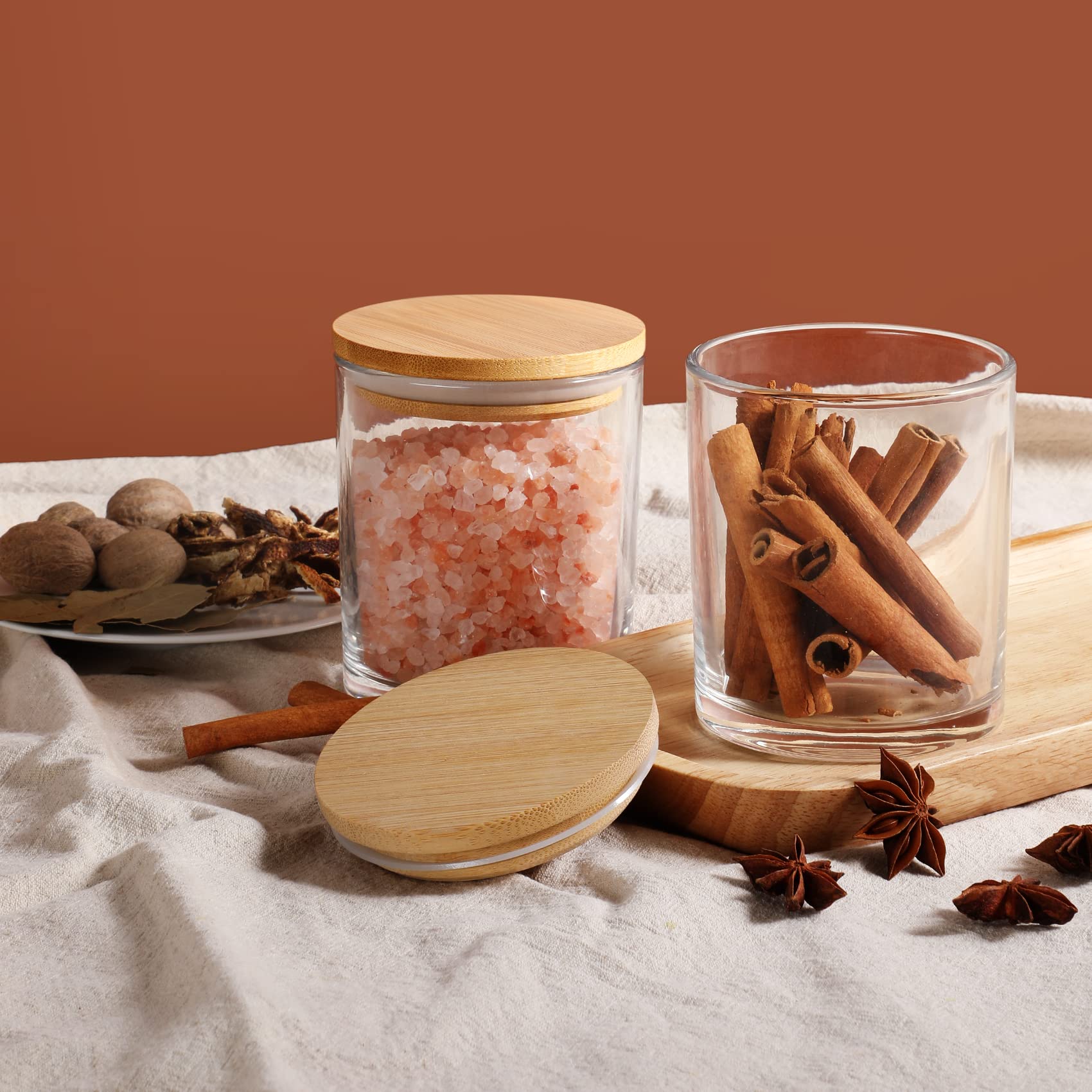 6 Pack Candle Jars with Lids E - Candle Making Glass recensie en prijs