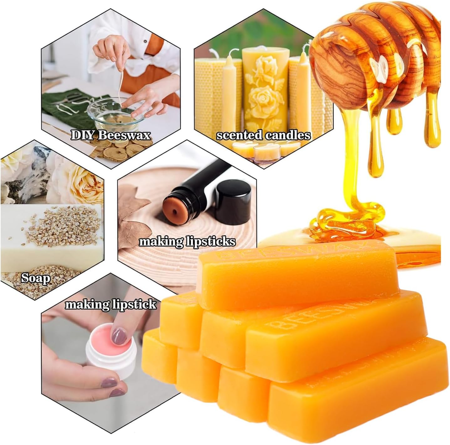 Beeswax Bar, Candle Wax Block  - Candle Making Reno recensie en prijs