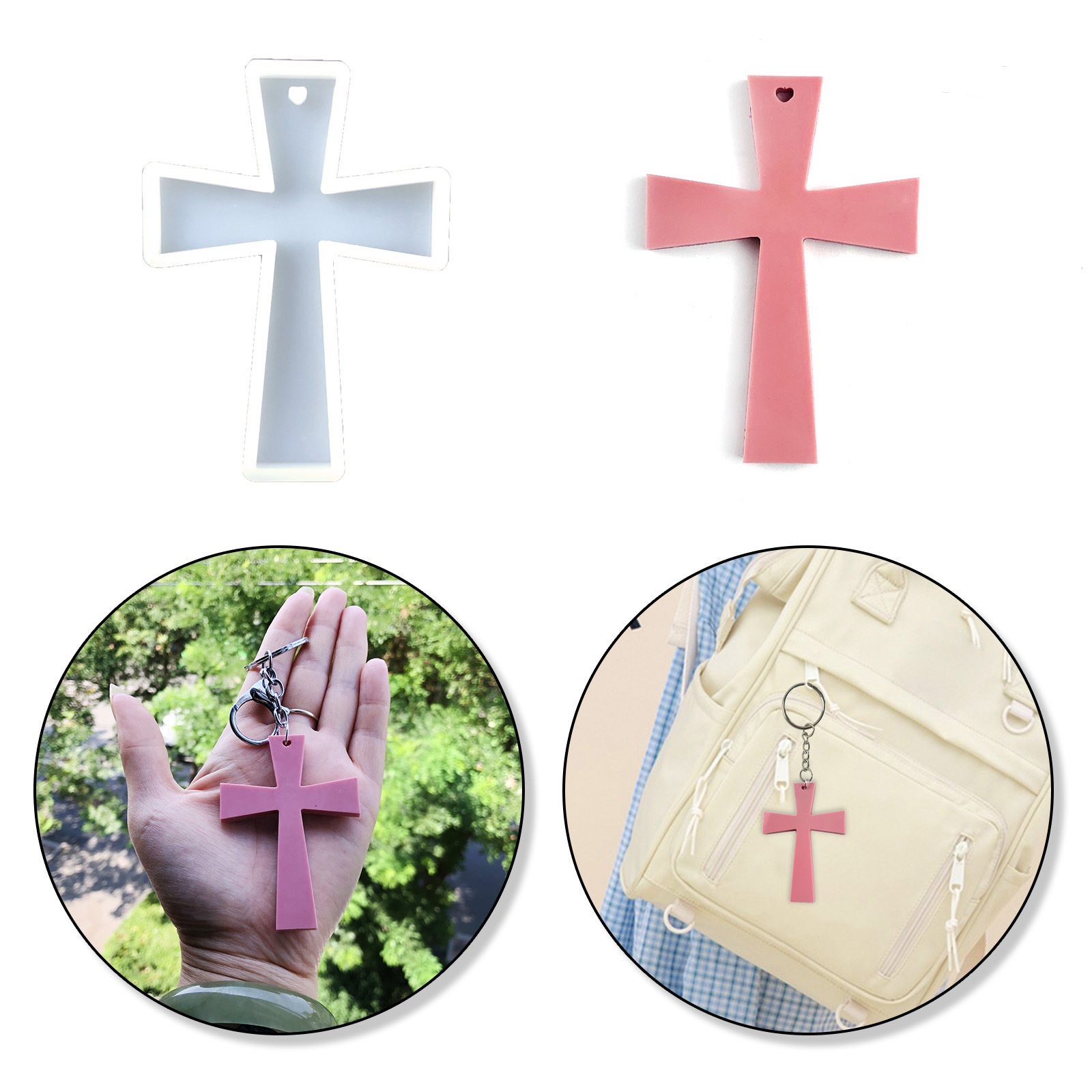 Silicone Mold Blessing Cross D - Candle Making Uk recensie en prijs