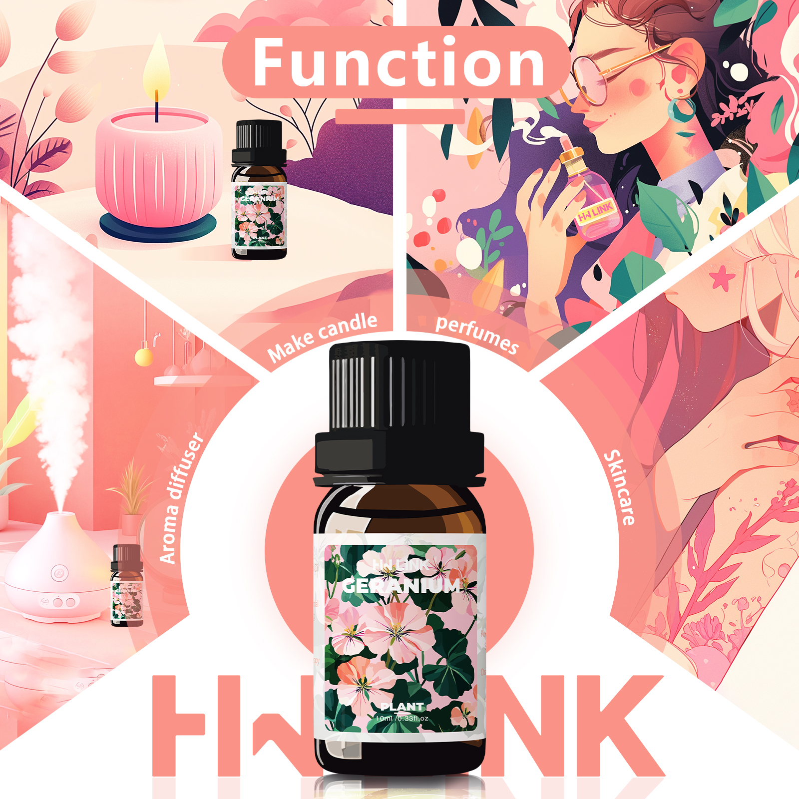 Geranium Essential Oil 10ml 10 - Candle Making Ingredients recensie en prijs
