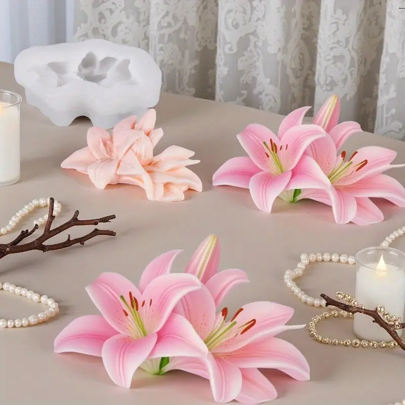 Rose Silicone Molds For DIY Fl - Candle Making Kit For Adults recensie en prijs