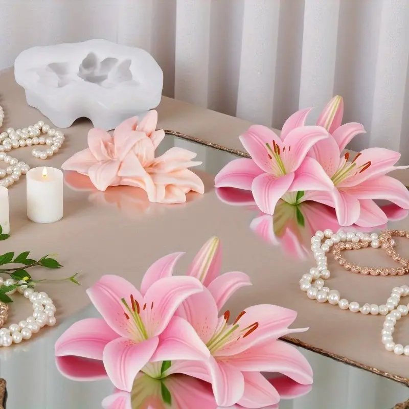 Rose Silicone Molds For DIY Fl - Candle Making Kit For Adults recensie en prijs