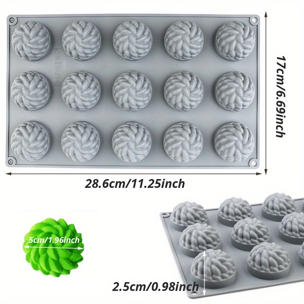 1Pc Cake Mold Santa Ana Floral - Candle Making Uk recensie en prijs