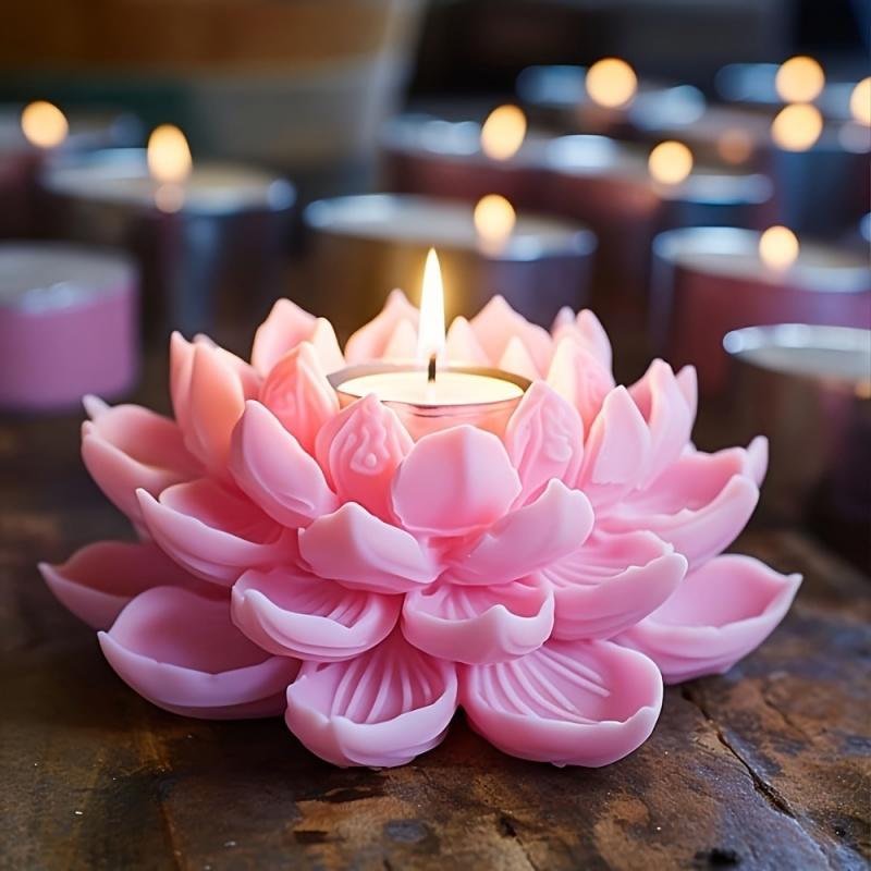 1PC Lotus Flower Candle Mold S - Candle Making Ideas recensie en prijs