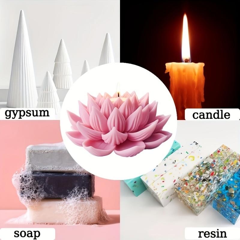 1PC Lotus Flower Candle Mold S - Candle Making Ideas recensie en prijs