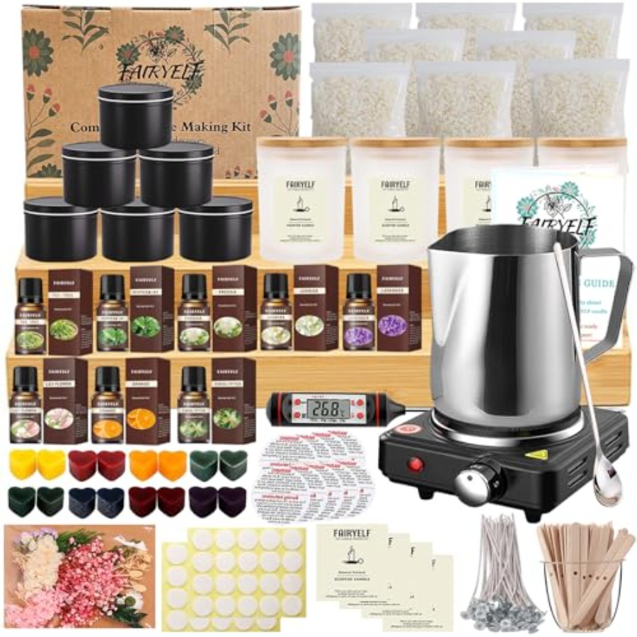 Premium Candle Making Kit with - Candle Making Kit For Adults recensie en prijs