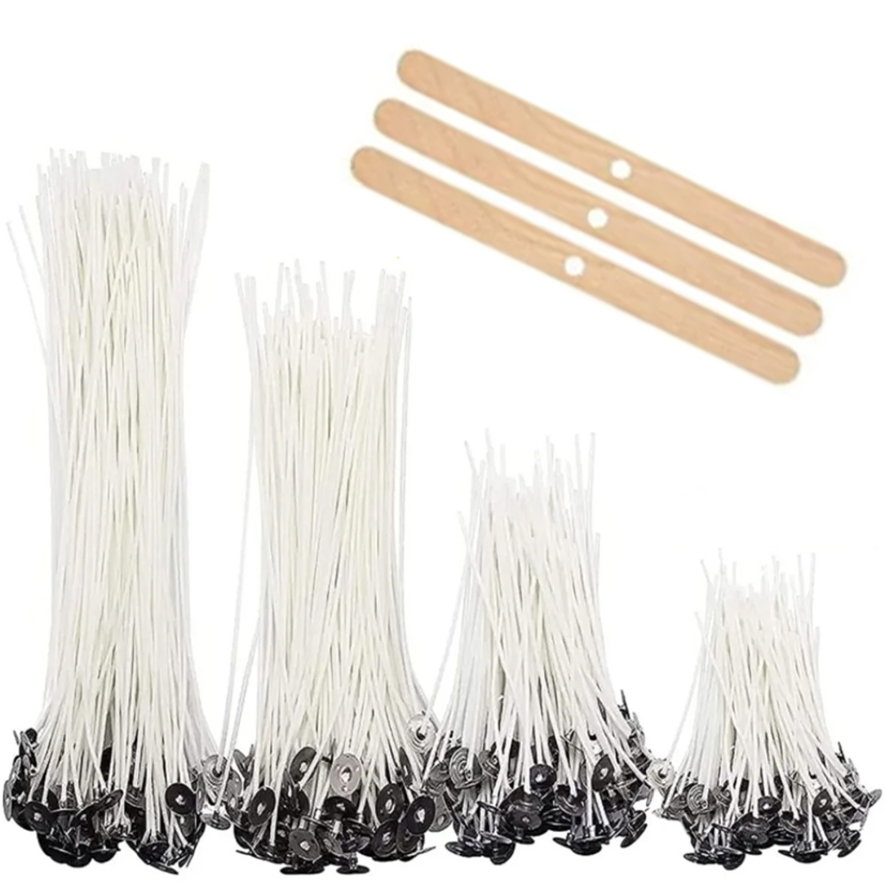 53pcs Candle Wicks Holder Waxe - Soy Wax Pillar Blend recensie en prijs