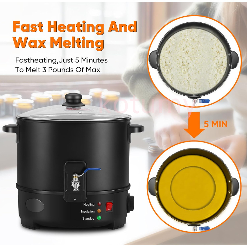 6L Small  Wax Melter Paraffin  - Candle Making Wax recensie en prijs