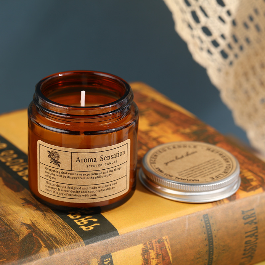 1pc Brown Glass Cup Aromathera - Candle Making Glass recensie en prijs