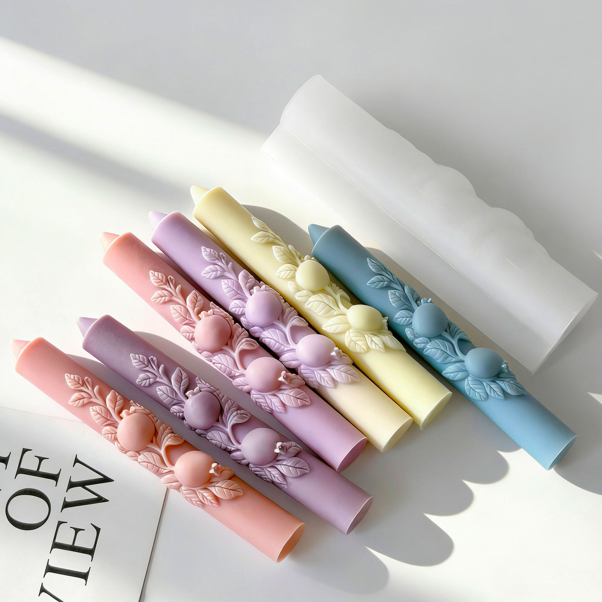 DIY Pomegranate Relief Long Ro - Soy Wax Pillar Blend recensie en prijs
