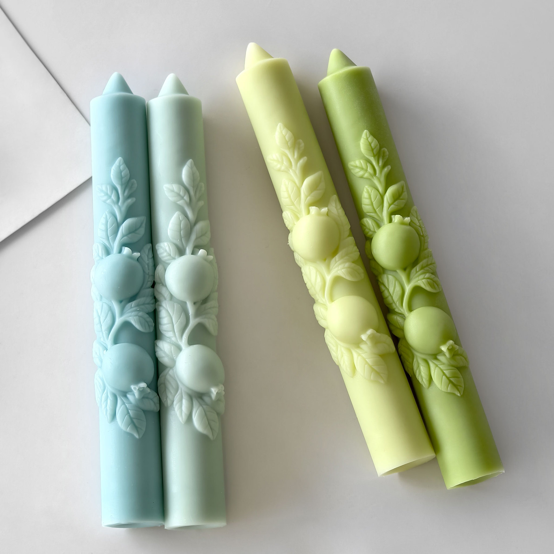 DIY Pomegranate Relief Long Ro - Soy Wax Pillar Blend recensie en prijs