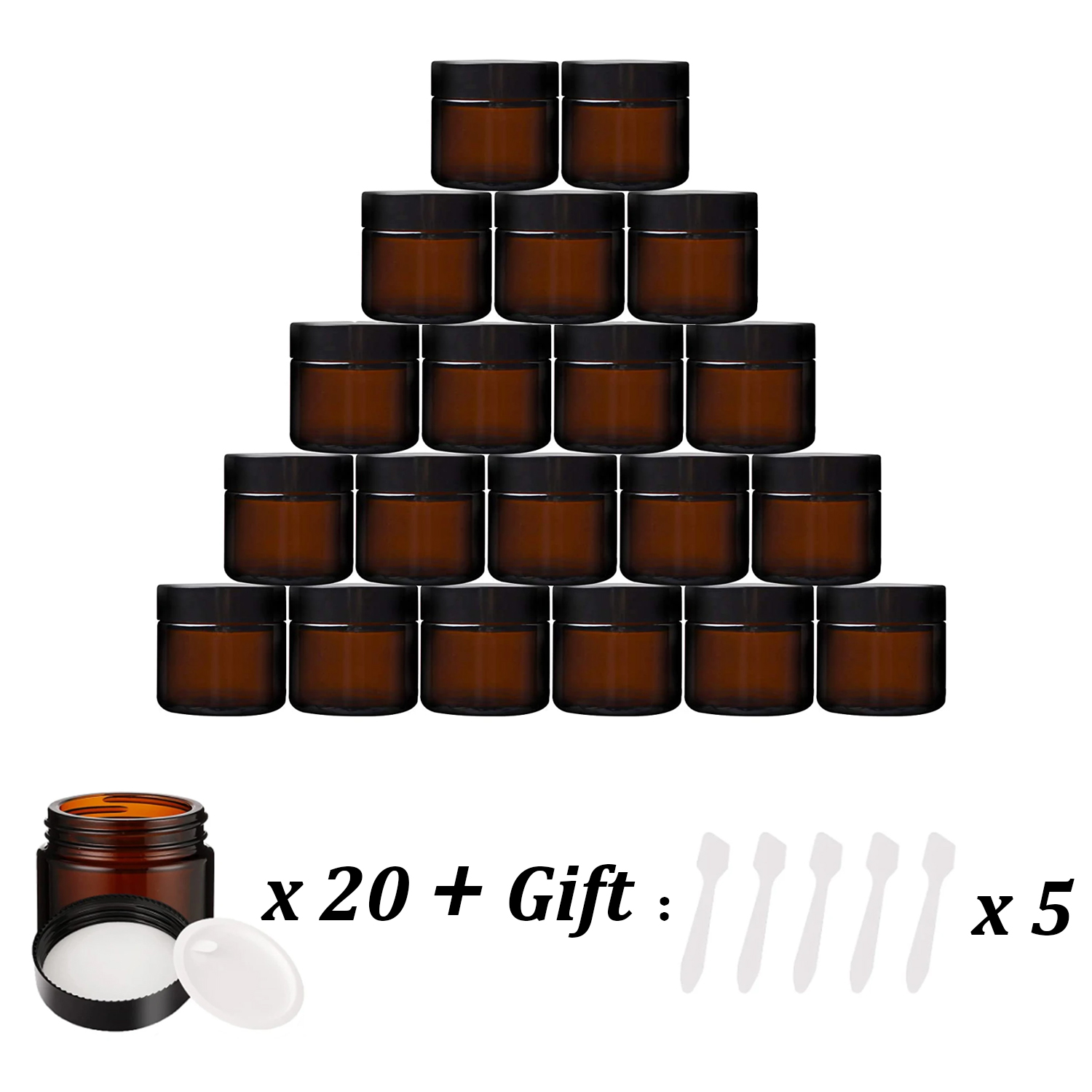 20PCS Small Amber Glass Jars w - Candle Making Glass recensie en prijs