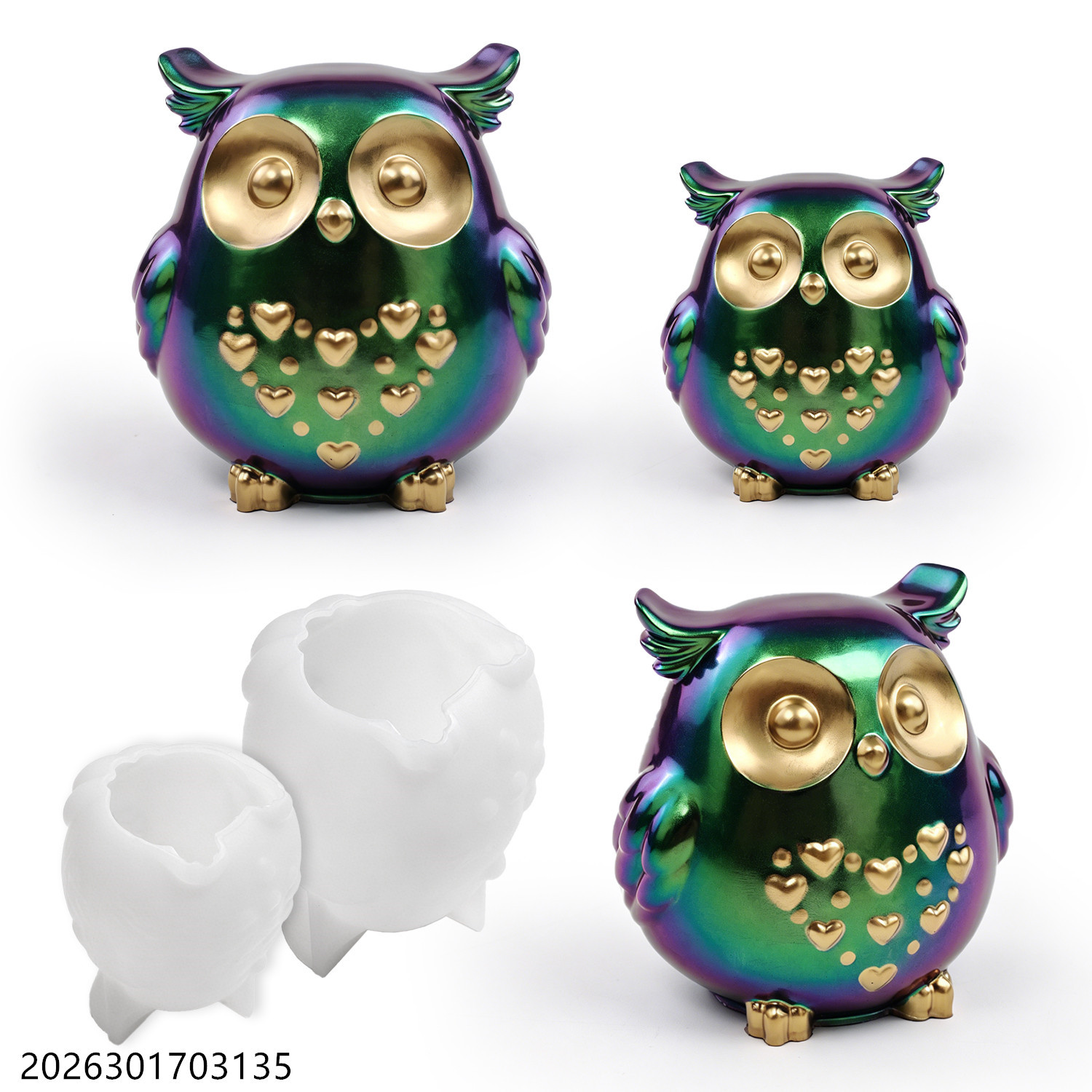 Owl Silicone Mold 3D Bird Shap - Candle Making Ideas recensie en prijs