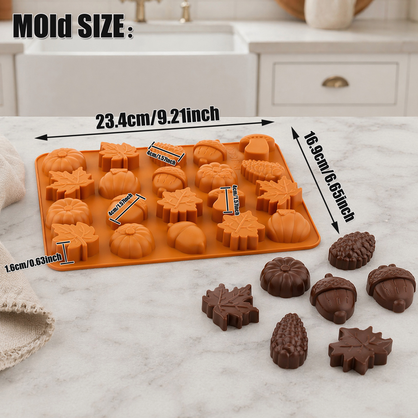 Harvest Silicone Baking Mold w - Candle Making Ideas recensie en prijs