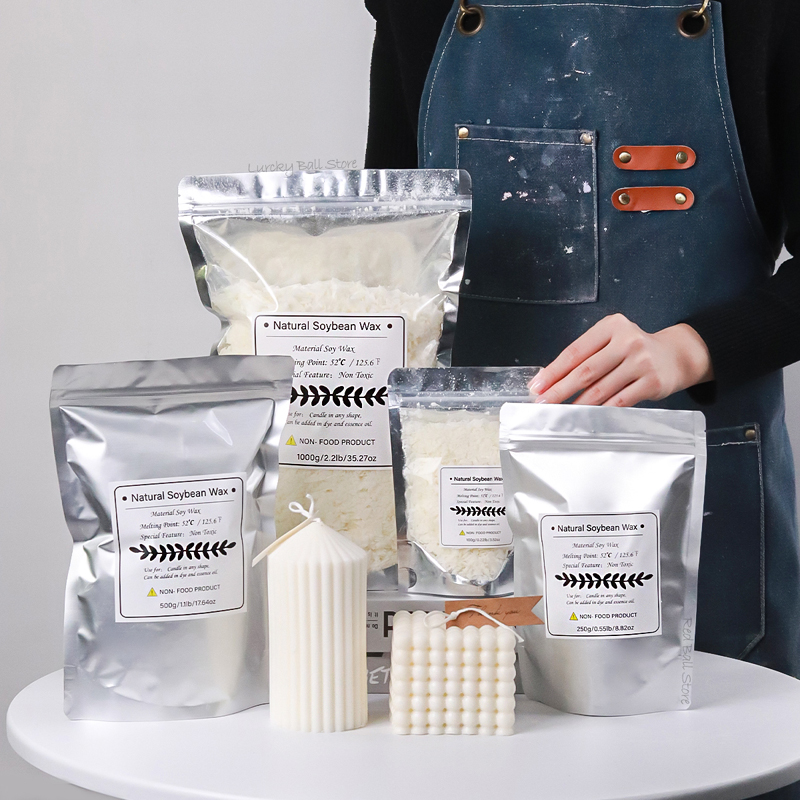 1000/500/250/100g Natural Soy  - Soy Wax Pillar Blend recensie en prijs